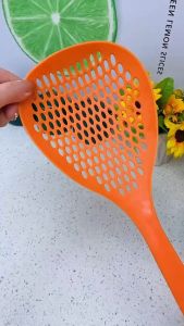Colander Japanese Make Dumplings Scoops Kitchen Long Handle For Noodle Spoon Scoop Dipping Hotpot Malatang Drop