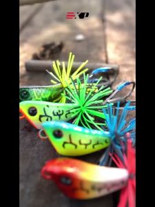 EXP V-MAMBA WOODEN JUMP FROG FISHING FROG ( L-VM )
