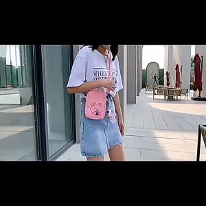 Twenty Bag - Tas Selempang Anak Wanita Dan Pria Terbaru Kekinian Sling Bag TEDDY HELO ICE Korea Styl
