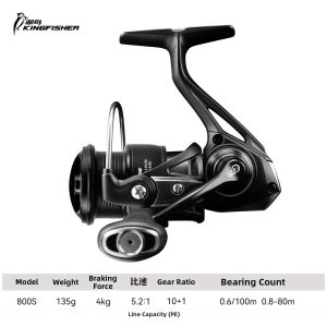 Tsurinoya | Carbon Spinning Reel for Long Distance Light Tackle