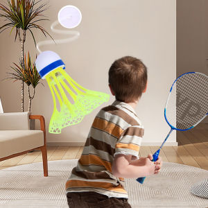 Single Badminton Training Device Trainer Portable Professional Stretch Badminton Training Tool