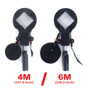 4M/6M 90 Degrees Right Angle Frame Clips Adjustable Corner Clamp Band Strap 4 Jaws Picture Frame Holder Woodworking Tools