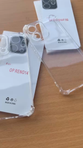 Ốp lưng dẻo Oppo Reno 14 Reno 14 Pro Reno 14F chống sốc 4 góc trong Suốt Bảo Vệ Camera