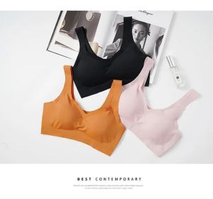 GanLai Women Bra Slightly Shockproof Bra Without Steel Rims Bra Vest Yoga Sleep Bra Japanese Thin Underwear for Women