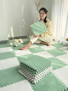 Modern Minimalist Large Area Foam Carpet Bedroom Girls Room Side Blanket Stain Resistant Full Layout Living Room Window Seat Pad