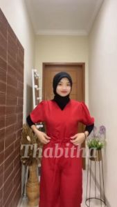 { THABITHA } MC / long jumsuit rossa / jamsuut wanita korea / baju kodok wanita dewasa / overall / jumsuit / oper ol perempuan dewasa / jumpsuit korean style wanita / overall wanita / baju kodok wanita / { free ongkir + cod }