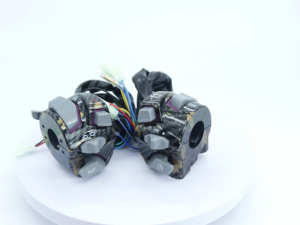 【24H SHIP】1Set Carbon Domino Handlebar Switch with LED Light Universal Quality Original Motorcycle