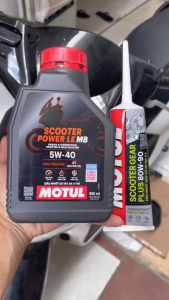 Nhớt Xe Tay Ga MOTUL POWER LE 5W40 800ml Chính Hãng Dầu Nhớt Tổng Hợp Cao Cấp Êm Máy Bốc Hậu