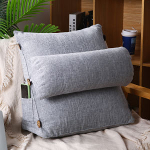 Ghế Sofa Hình Tam Giác Bằng Vải Lanh Cotton Có Thể Tháo Rời Kiểu Nhật Bản Dùng Trong Gia Đình Tựa Lưng Nhỏ Ghế Sofa Có Thể Tháo Rời