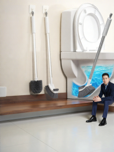 HANSHILIUJIA | Dead-Corner-Free Hanging Toilet Brush