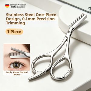 AOHU | Eyebrow Trimming Scissors Safety Beauty Scissors