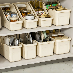 Multifunctional With Wheels Pot Organizer Rack