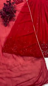 [PRE-ORDER] Ready Made Faux Georgette Fabric With All over Embroidery Work Suit (10-15days delivery)