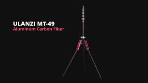 Ulanzi MT-49 1.9M Carbon Fiber Lighting Stand Portable Tripod Photography Light Stand for LED Light Flash Softbox 2784