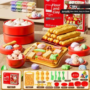 WANJUTEGONGDUI | DIY Clay Ice Cream Noodle Maker Toy Set