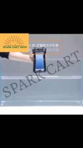 SPARKCART 1pcs 6.8 Inch Floating Airbag Swimming Bag Waterproof Mobile Phone Pouch Cell Phone Case For Swim Surfing