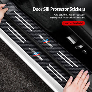 Car Door Sill Anti-scratch Strip Sticker Protection Decal For BMW Performance X1 X2 X3 X5 X4 X6 E46 E39 E70 E90 E91 E92 E60 E53