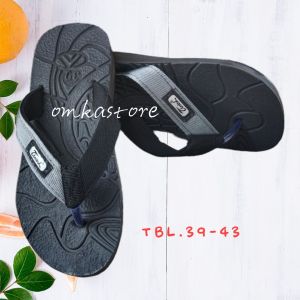 SENDAL JEPIT COWOK SENDAL PRIA KANVAS BISBAN KAIN