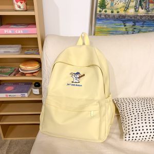 OUDENGPAI | Lightweight Versatile School Bag For Girls Design Sensation High Aesthetic Dual Shoulder Bag Sweet College Style Soft Handle