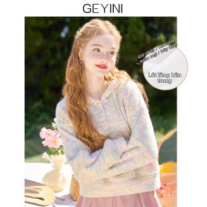 HEYINI | Áo Hoodie cho Phụ Nữ Thân Hình Nhỏ với Thiết Kế Có Lót Mùa Xuân/Thu