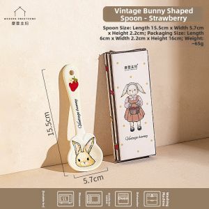 MODERN SWEETHOME | Cute High Appearance Ceramic Small Spoon