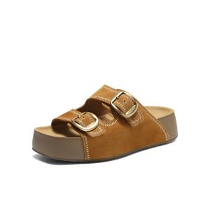 Belle | Celebrity Style Biscuit Choco Edition 2nd Gen Slipper Sandals