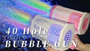 【Imomoto Baby】40 Hole Wedding Bubble Gun Bubble Machine Childrens Bubble Toys Toy For Kids
