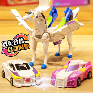 Đồ Chơi Robot Biến Hình Ma Thuật Unicorno Hợp Nhất Va Chạm Ô Tô Hấp Thụ Từ Tính Đồ Chơi Giải Trí Cho Trẻ Em Từ 3-14 Tuổi