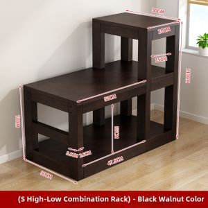 GEJIANG | Aquarium Stand Solid Wood Base Customized for Home Use