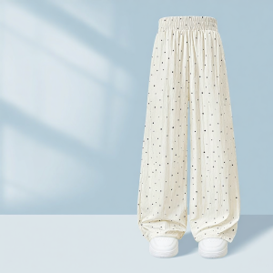 JKIDS | Slim Light Flowy Wide-leg Pants for Girls