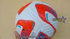 Bola Sepakbola Size 5 Original Import Bahan Kulit PU Embos Bola Sepak Kualitas Terbaik