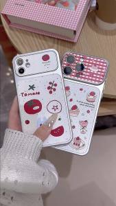 TAOYUNXI | Blue Plaid Stripes Lanyard Phone Case For iPhone 18 15 14 13 16 11 12 17 Pro Max Lychee Texture Leather Soft Shockproof Cover