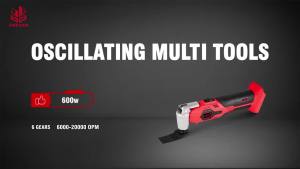 ONEVAN Cordless Electric Oscillating Multi Tool 600W 6 Gears Multifunctional Wood Pipe Cutting Power Tool For Makita Battery Pin