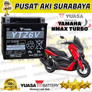 BATTERY YUASA YTZ6V SEPEDA MOTOR NMAX TURBO BEAT ISS PCX 150 160 VARIO 160 150 125 GENIO ISS MTZ6S GTZ6V GTZ7S