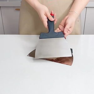 Chocolate Thermostat Spatula Stainless Steel Cake Leveler Large & Small Chocolate Thermostat Spatula