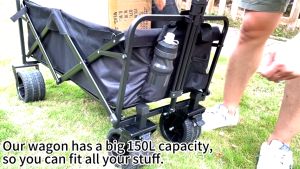 wagon trolley Outdoor trolley cart folding Beach Garden Camping Shopping Cart Outdoor