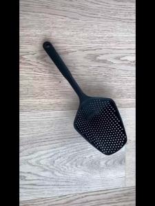 Kitchen Tools Strainer Skimmer SpoonHeat Resistant Nylon Slotted Spoon with Plastic HandleDrainer for Cooking Frying Baking