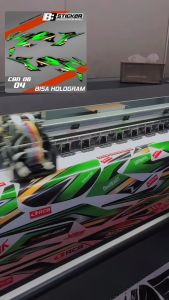 STRIPING VARIASI NEW CB - 150R FACELIFT BISA HOLOGRAM STIKER ALL NEW CB150R RACING CBN 6