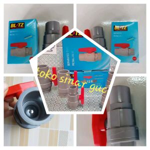Ballvalve Stopkran Pvc Ukuran 1 inc Blitz
