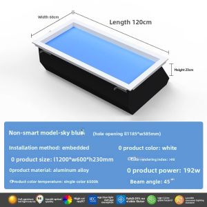JINGYA | Kitchen Integrated Skylight Lamp Natural Light