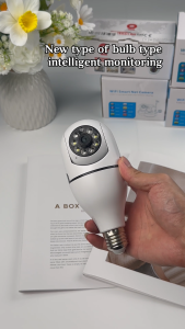 BUY 1 TAKE 1 V380 Pro Bulb CCTV Camera 1080P HD WIFI Connect Cellphone IP Camera Night Vision 360 ° Panoramic Rotatable Motion Detection Two-Way Audio Smart Security CCTV Camera