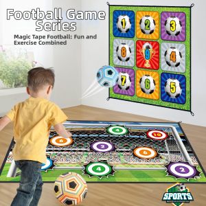 Indoor & Outdoor Velcro Soccer Training Pad