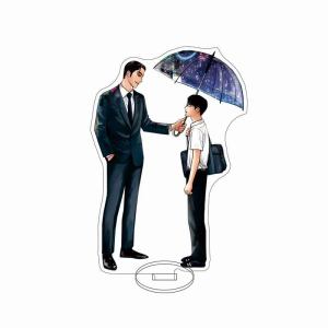 Bandai | Anime 16CM Lets Go Karaoke! Giá Đỡ Mô Hình - Satoshi Oka Kyoji Narita Wada Group Leader Kozashi Acrylic Cosplay Đồ Trang Trí Quà Tặng
