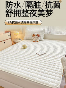 Waterproof Dustproof Cotton Bed Canopy Single Piece Full Wrap Matress Protector Cover Universal Fit for All Types of Beds