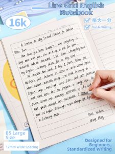 QIFUXING | Thick Ruled Writing Practice Book for Students