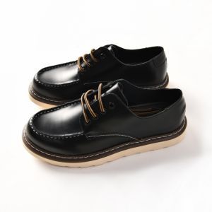 Foreign Trade Original Order American Retro Crazy Horse Leather Low Ankle Edition 875 Work Shoes Men Shoelace Cowhide Casual Shoes 0828
