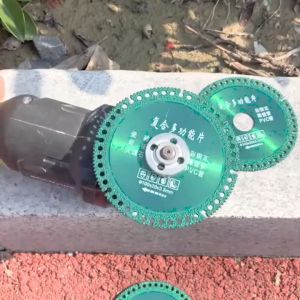 Low Price 4inch 3pcs Diamond Cutting Disc Multifunctional Composite Diamond Saw Blade Glass Metal Angle Grinder Dry Saw Babalux