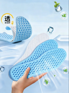 JIFANPAUL | Cooling Sweat Absorption Odor Prevention Breathable Sport Insoles