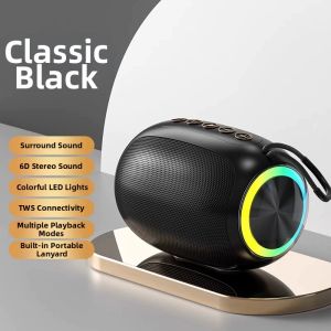 Largosia Wireless Bluetooth Speaker Outdoor Computer High Quality Sound Card Plug-In Mini Super Bass Cannon Sound Box