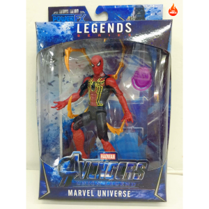 Hot Toys | 21CM Small Ornament Toy Legend Revenge Spider Steel American Giant Shining Fashion Cute Charm Hobby Gift Toy